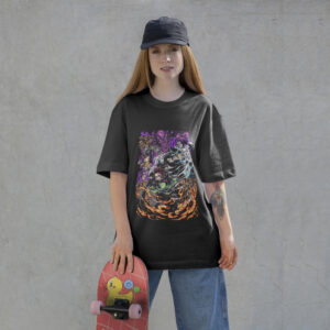 demon slayer – Unisex Oversized T-Shirt