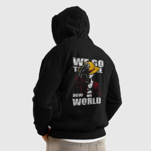 We Go to The New World – Unisex Oversized Hoodie