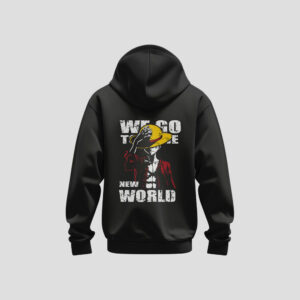 We Go to The New World – Unisex Oversized Hoodie