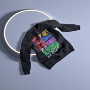 5 Characters One Piece – Unisex Oversized Sweatshirt