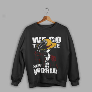 We Go to The New World – Unisex Oversized Sweatshirt