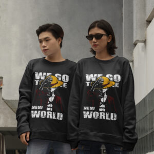 We Go to The New World – Unisex Oversized Sweatshirt