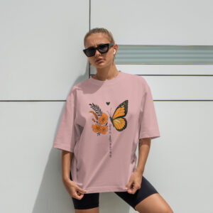 Butterfly – Unisex Hasterisk Oversized T-Shirt